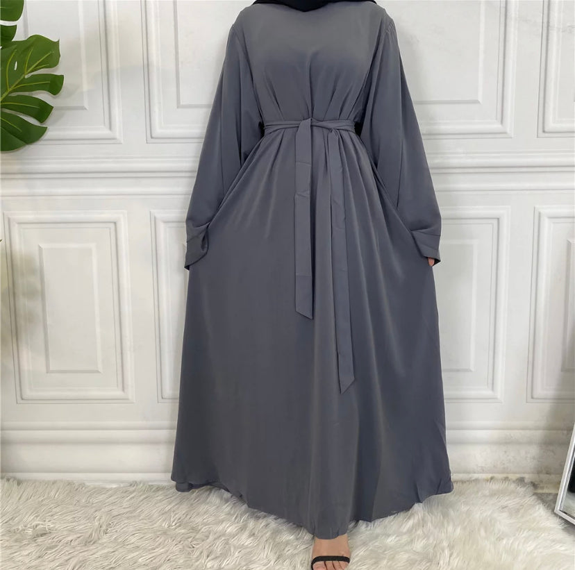 Afifa Abaya - Grey