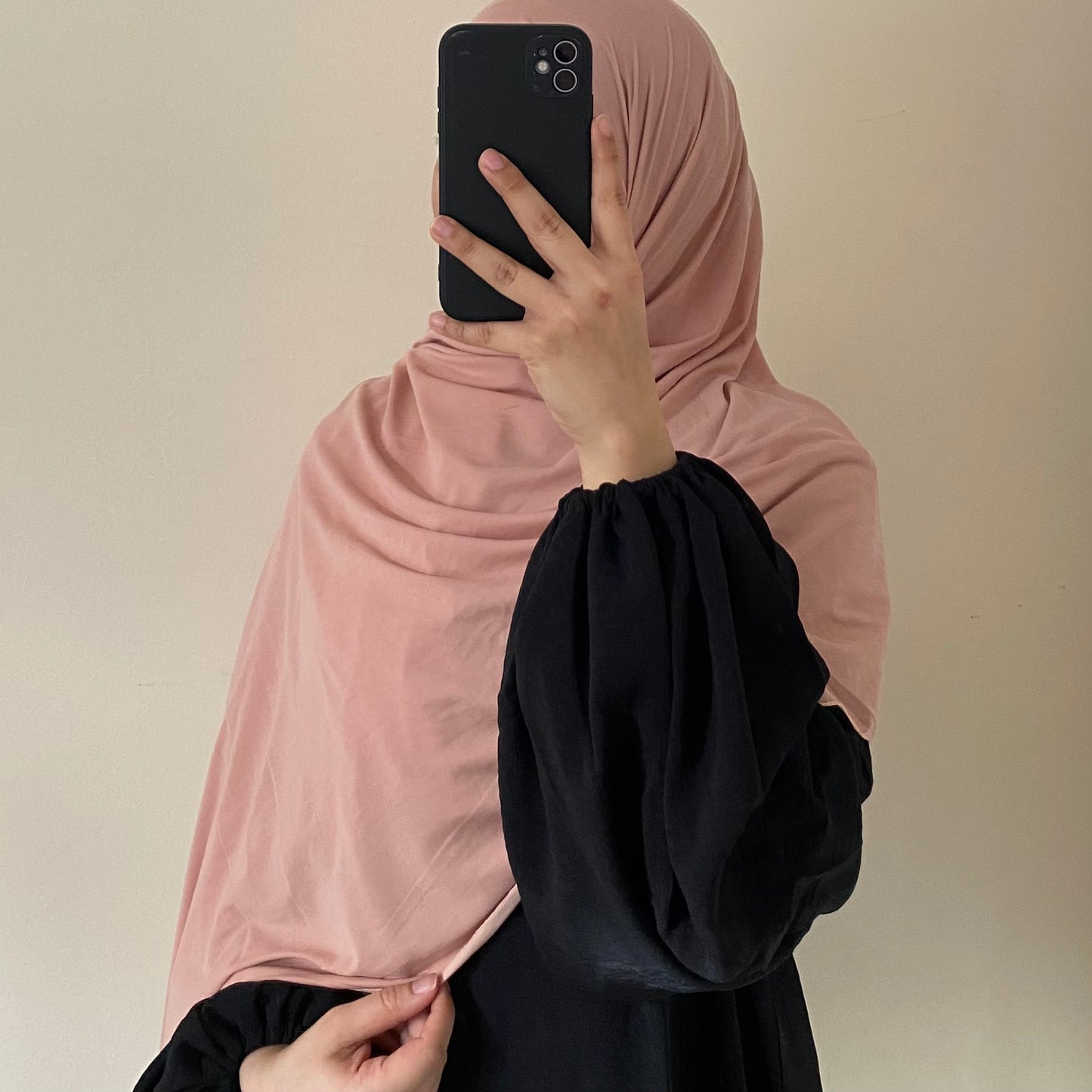 Jersey Hijab - Baby Pink