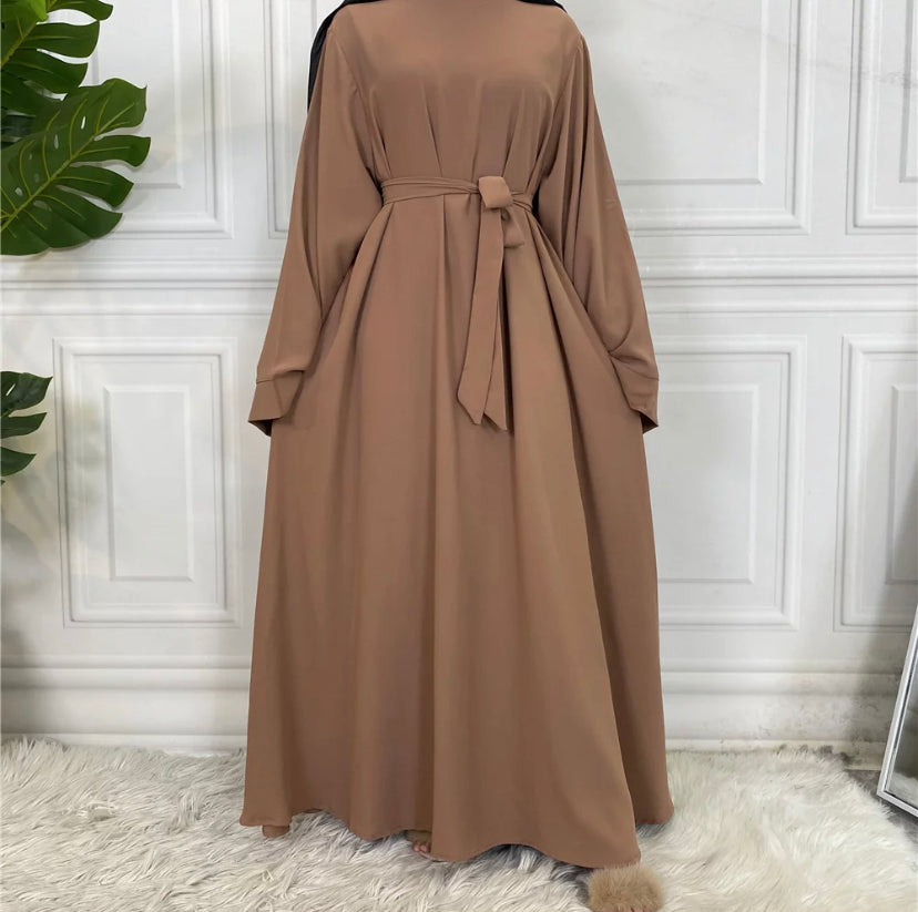Afifa Abaya - Brown