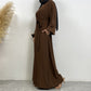 Zephyr Abaya - Coffee