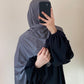 Jersey Hijab - Dark Grey
