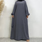 Zephyr Abaya - Grey