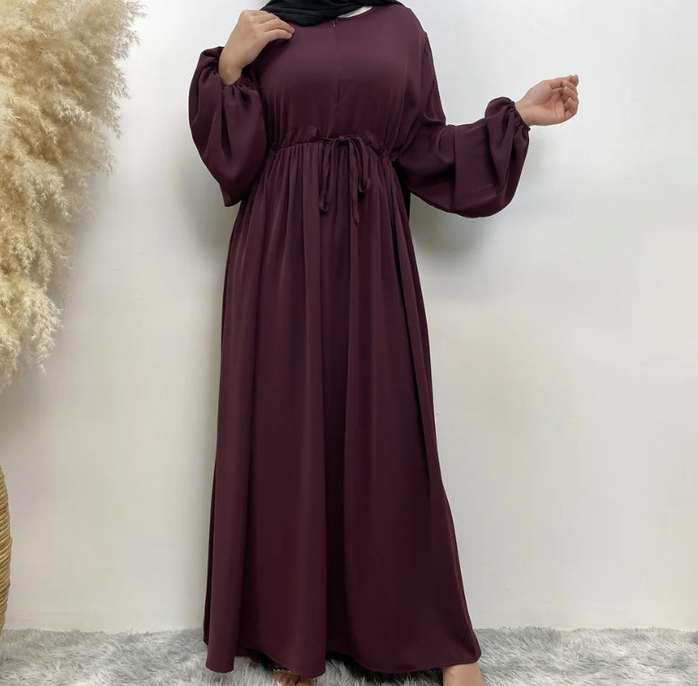 Maternity Abaya - Wine