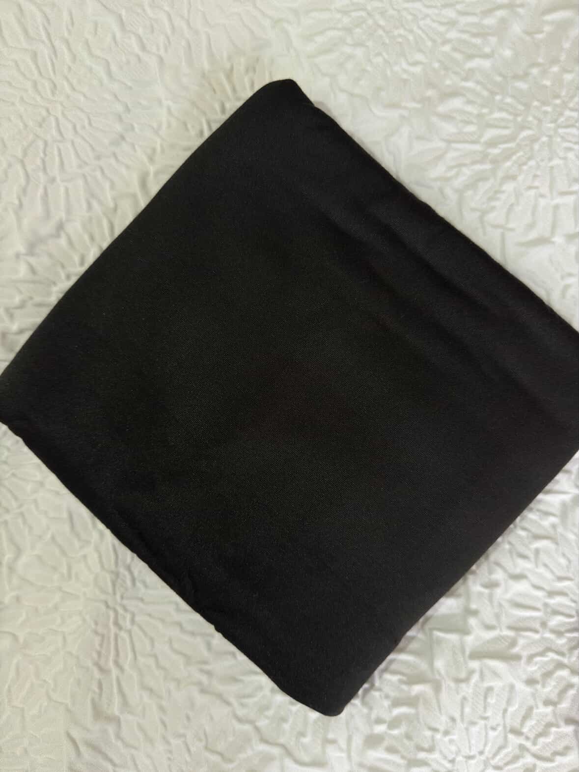 Jersey Hijab - Black