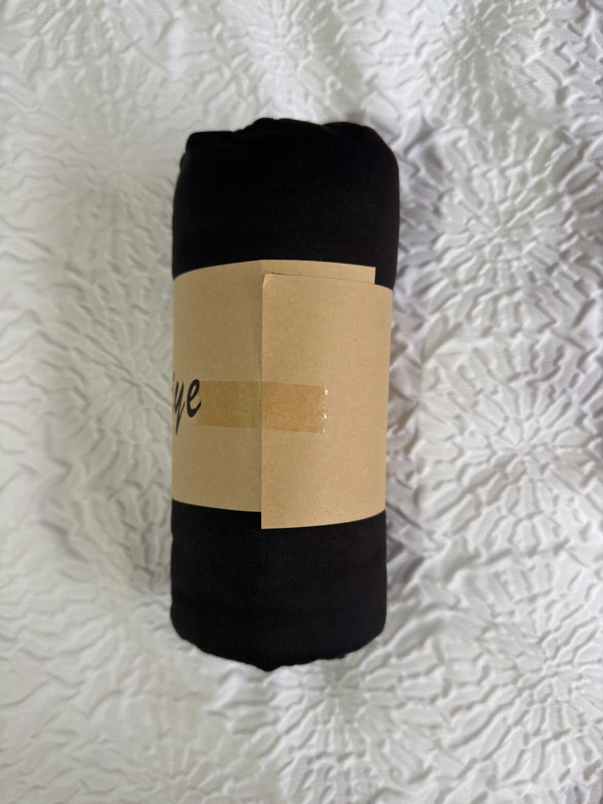 Jersey Hijab - Black