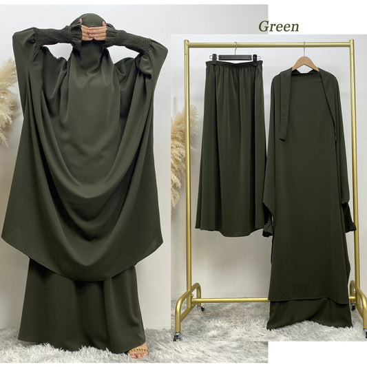 Noor Jilbab - Green