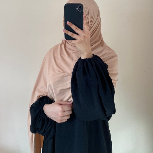 Jersey Hijab - Cream